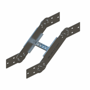 Curva vertical ajustable escalerilla de acero