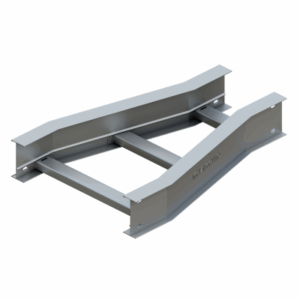 Reduccion simetrica escalerilla de aluminio