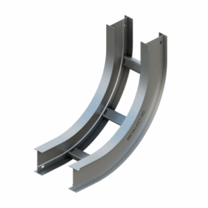 Curva interior a 90 grados escalerilla de aluminio