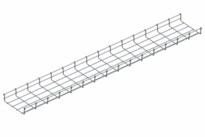 Tramo recto de bandeja tipo malla