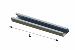 Dimension de canal estructural de acero