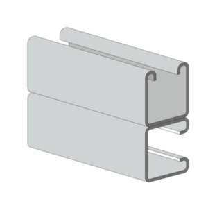 Dibujo canal estructural doble