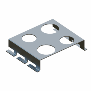 sujetador tipo araña para tuberia electrica