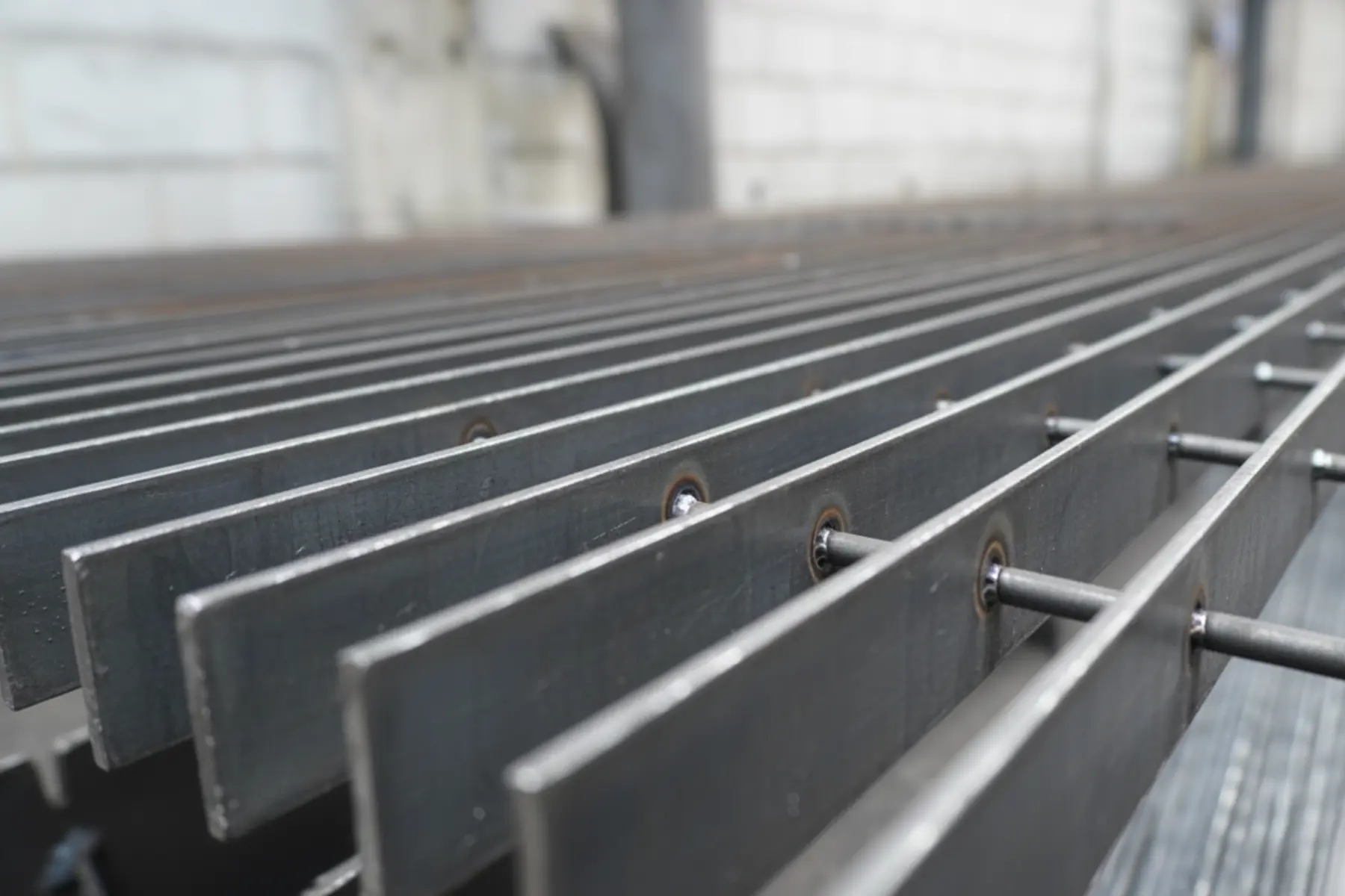 Platinas de gratin con varillas transversales